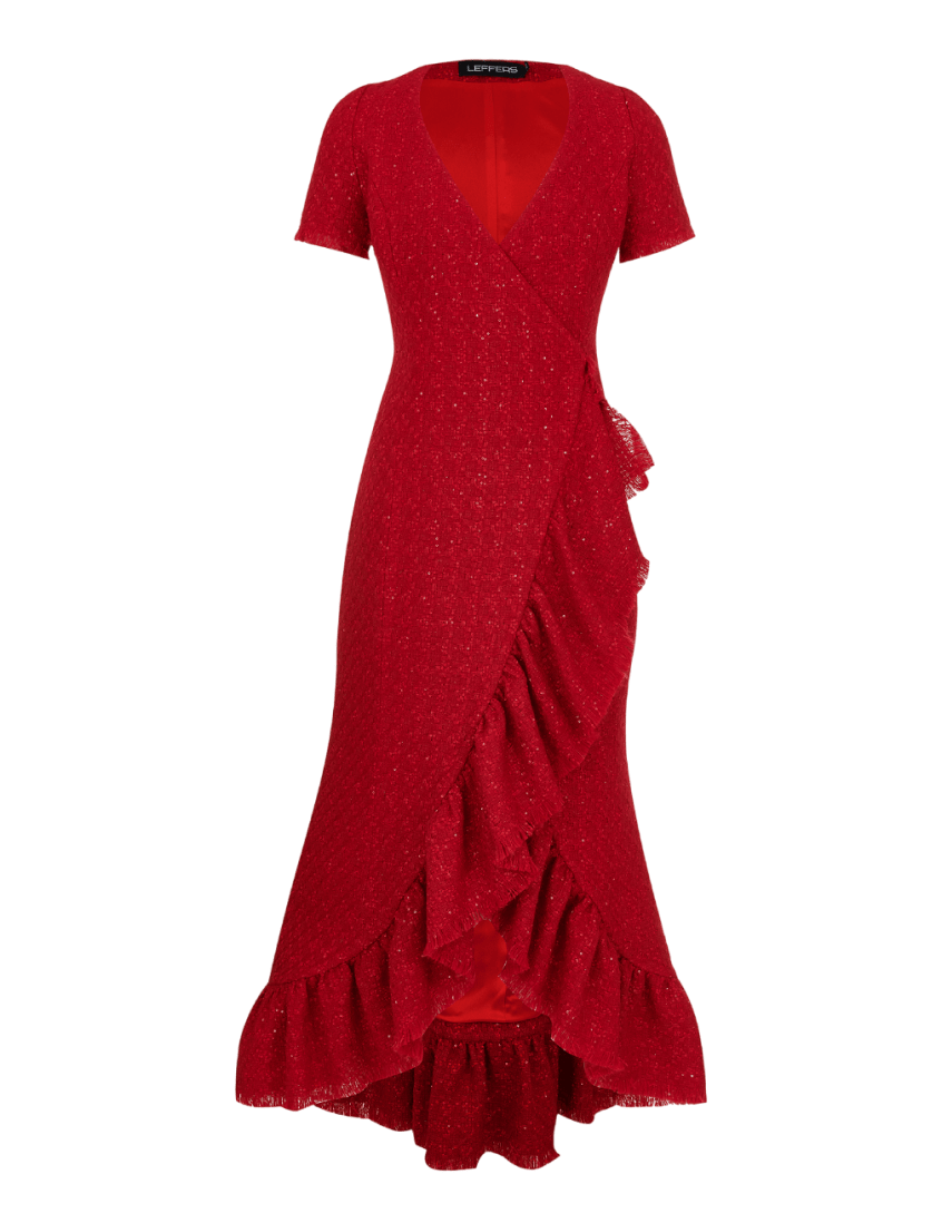 Платье на запах