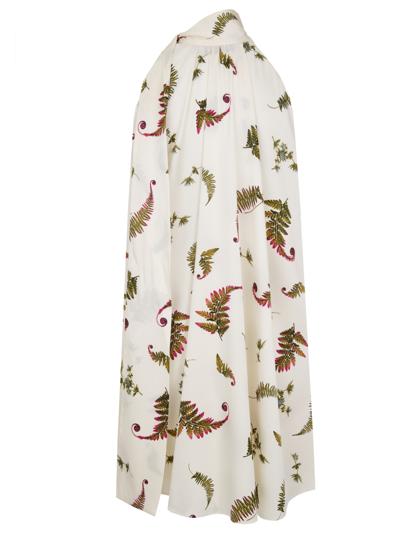 Платье мини с принтом